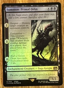 MTG Final Fantasy, Summon: Primal Odin - Foil - Picture 1 of 1