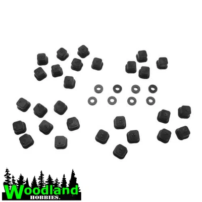 Tekno TKR5165 – V2 Hinge Pin Inserts, Wheelbase Shims (MT/EB/ET/SCT)