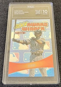 2002 Topps Total Award Winners Ichiro Suzuki TAG 10 GEM MINT POP 1 2nd Year HOF - Picture 1 of 3