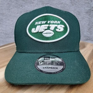 New York Jets Mütze Cap Snap Back Grün Logo NFL Football New Era Herren - Bild 1 von 8