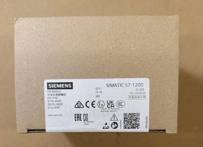 Plc siemens s7 1200 1214c 6ES7 214-1AG40-0XB0 DC/DC/DC - Image 1 of 2