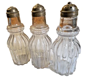 3 Antique Early American Flint Glass Condiment Bottles Boston & Sandwich Co - Picture 1 of 24