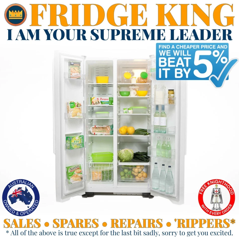 Kelvinator KSM6100WF fridge freezer - all parts for sale! - image 1 of 2