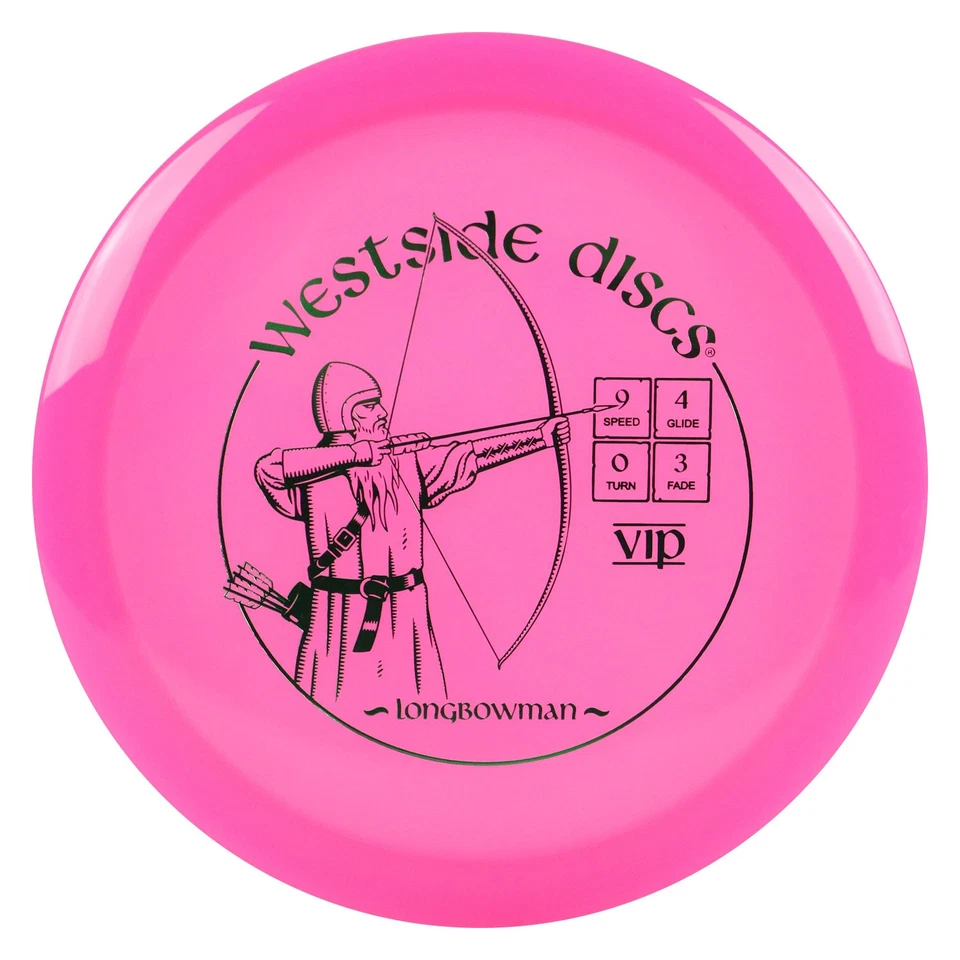 Westside Discs Disc Golf VIP Longbowman Fairway Driver 9/4/0/3 - Image 1 of 1