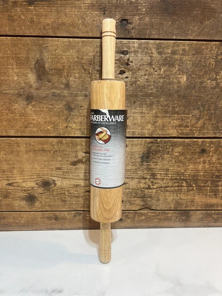 *Nuevo* Rodillo de madera clásico Farberware, 18"" Foto 1 de 4