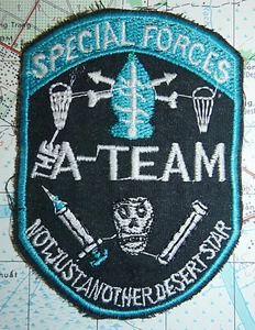 Patch - THE A TEAM - US 5th Special Forces - MACV-SOG - Vietnamkrieg - 2820 - Bild 1 von 2