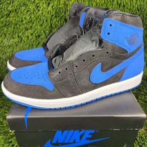 Nike Air Jordan 1 Retro High OG Royal Reimagined Mens 11 Blue Black DZ5485-042 - Picture 1 of 12