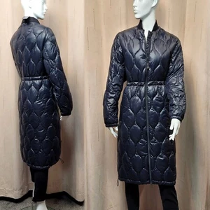 M&S leichter STEPPMANTEL mit STORMWEAR ~ Gr. 18 ~ schwarz (UVP 89£) - Bild 1 von 11