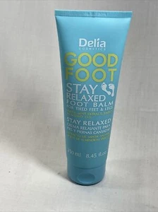 Delia Good Foot Stay Relax Foot Balm 8.45 Fl Oz 250 ML - Picture 1 of 4