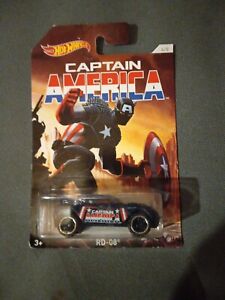 2015 Hot Wheels Captain America Car "RD-08"