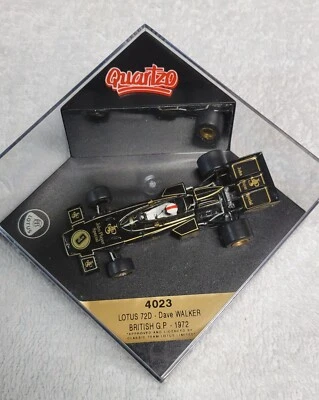 Dave Walker (deceased) Quartzo 1/43 scale Lotus 72D; British Grand Prix- 1972 - Image 1 of 4