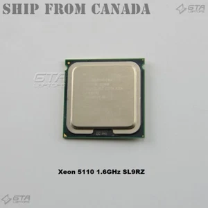 Intel Xeon 5110 1.6GHz SL9RZ Socket 771 Dual-Core Server CPU - Picture 1 of 1