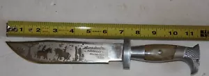 Vintage Knife with eagle head on handle-mexico - Picture 1 of 8