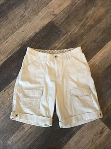Women’s Khaki Shorts Size 8 By Lee - Picture 1 of 9