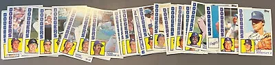 1984 Topps Baseball Los Angeles Dodgers Team Set - Rick Honeycutt Auto - Image 1 of 4