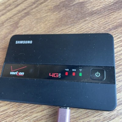 Samsung SCH-LC11 Verizon Black Jetpack 4GLTE Wireless Mobile Wi-Fi Hotspot Modem - Image 1 of 4