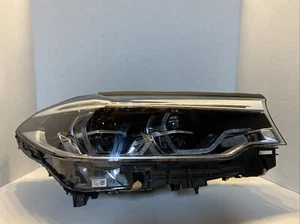2017 - 2020 BMW 5 Series Adaptive LED Headlight Passenger RH Right OEM B159 - Picture 1 of 13