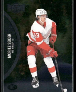 2021-22 SkyBox Metal Universe #195 Moritz Seider Detroit Red Wings Rookie Card - Picture 1 of 2