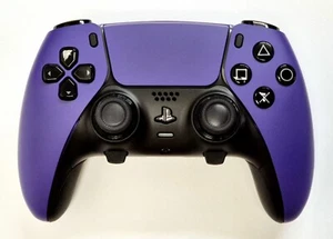 Custom Full Shell Replacement PS5 DualSense Edge Controller - Purple - *NEW* - Picture 1 of 4