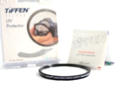 TIFFEN 72MM WIDE ANGLE UV HAZE-1 CAMERA LENS FILTER (OPEN BOX) - Image 1 of 3