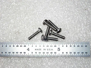 4-40 X 1/2" CABEZAL DE SARTÉN TORNILLO PHILLIPS ACERO INOXIDABLE - 100 piezas - Imagen 1 de 1