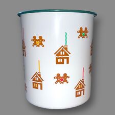 Tupperware Christmas Canister Large 'D' Gingerbread Man House