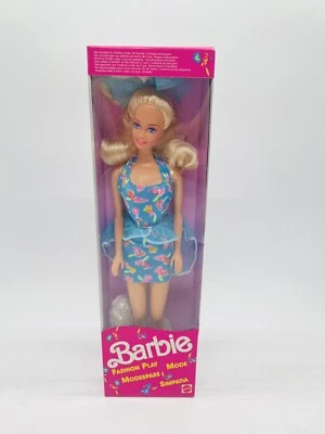 Barbie 1991, Fashion Play / Modespass #2713 Fabriqué en Chine NRFB - Immagine 1 di 4