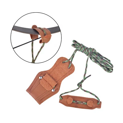 Outdoor Archery Bowstring Recurve Bow Stringer Longbow Install Rope String - Image 1 of 4