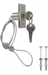 Garage Door Universal Emergency Lock Set Garage Door Opener Emergency Lock Kit - Picture 1 of 1