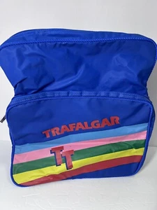 VTG TRAFALGAR RETRO BAG WEEKENDER MESSENGER BAG 80's CARRY ON - Picture 1 of 9