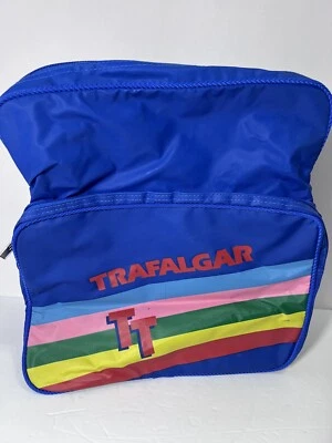 VTG TRAFALGAR RETRO BAG WEEKENDER MESSENGER BAG 80's CARRY ON - Image 1 of 4