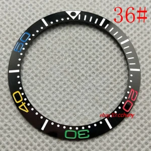 Caja de reloj con bisel de cerámica de 38 mm para caja de reloj automático de 40 mm P300-36# - Imagen 1 de 3