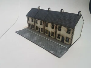 15mm WW2 4 Houses MDF Painted Terrain Ideal for Flames of War - Picture 1 of 4