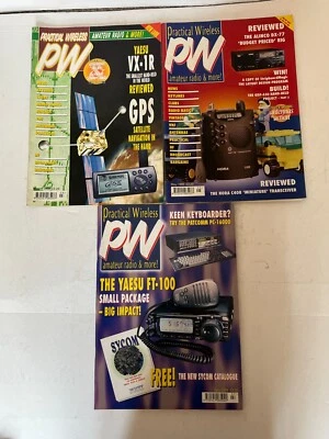 3 Practical Wireless Amateur Radio Magazines 1998/99 - Image 1 of 4