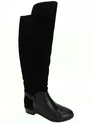 Botas Kelsi Dagger para mujer Brooklyn Vlad sobre la rodilla gamuza/pantorrilla talla 6,5 M Foto 1 de 4