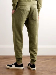 Pantalones deportivos de jersey de mezcla de algodón cónicos TOM FORD - Imagen 1 de 7