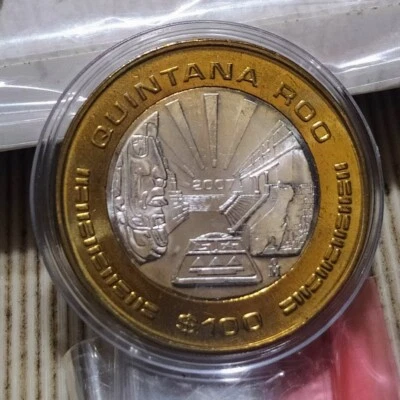 2007 MEXICO 100 PESOS ESTADO DE QUINTANA ROO - Image 1 of 4