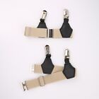 For Women Men Accessories Stocking Clips Blacks Suspenders Belt Adjustable