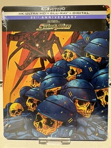 Starship Troopers 4K Steelbook (4K UHD + Blu-ray + Digital). Brand New - Picture 1 of 2