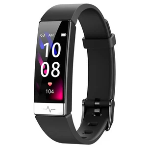 Reloj inteligente rastreador de actividad física Bluetooth reloj de pulsera para Android iOS hombres - Imagen 1 de 13