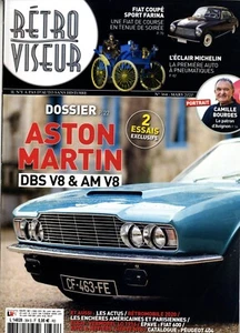 RETROVISEUR n°364 03/2020 ASTON DBS V8 & AM V8 FIAT coupé SPORT FARINA 404 - Imagen 1 de 1