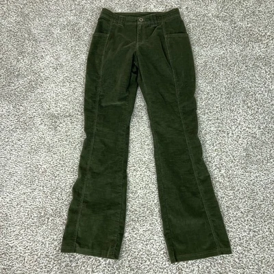 Kuhl Pants Womens 2 Regular Green Bootcut Corduroy Stretch Outdoor Lydia Hiking - Image 1 of 4
