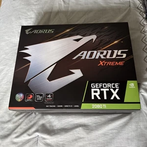 GIGABYTE Nvidia AORUS GeForce RTX 2080 Ti XTREME 11GB GDDR6 Gaming Graphics Card - Picture 1 of 6