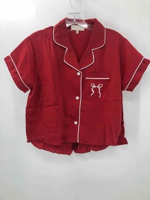 Simply Southern Red Size Small Pajamas Short Sleeve - Image 1 of 3