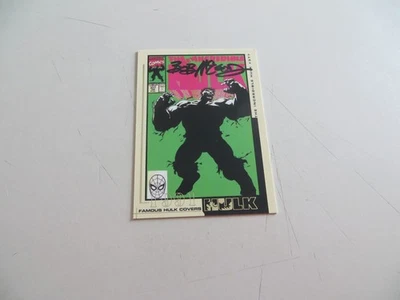 2003 UPPER DECK THE HULK MOVIE CHASE CARD # FC35 COVER # 377 SIGNED BOB MCLEOD - Image 1 of 2