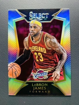 2014-15 Panini Select Basketball Lebron James #57 Silver Prizms - Image 1 of 2