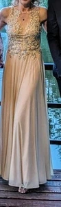 Pink Blush wedding/prom dress Size 8 - Picture 1 of 4
