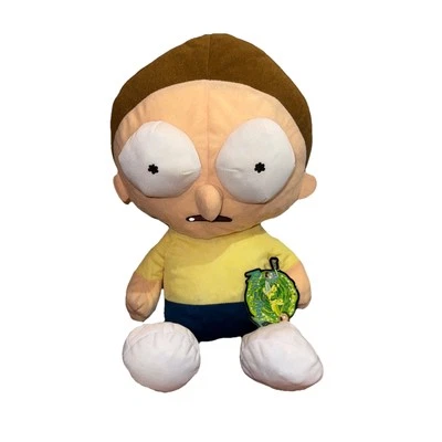 Brinquedo de pelúcia adulto Morty de Rick & Morty grande 18 lugares fábrica com chaveiro - Imagem 1 de 4