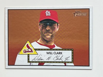 2001 Topps Heritage - Will Clark #237 NR-MT+ - Image 1 of 2