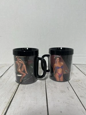 Duas canecas de café Snap-on Toolmate Edition 1988 ThermoServ Claire janeiro fevereiro - Imagem 1 de 4